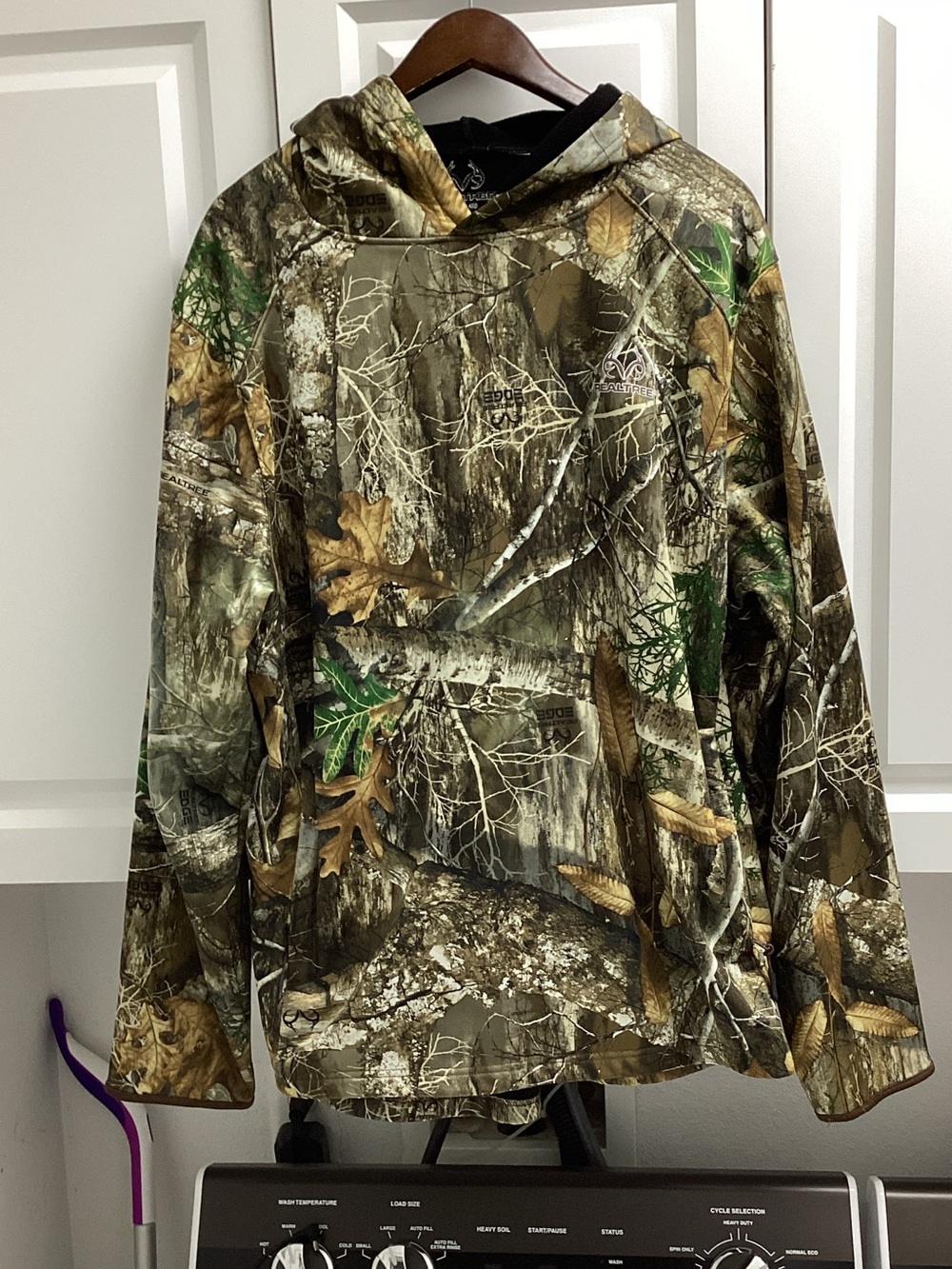 Realtree Kids Camo Hoodie in Brown, Green & Tan